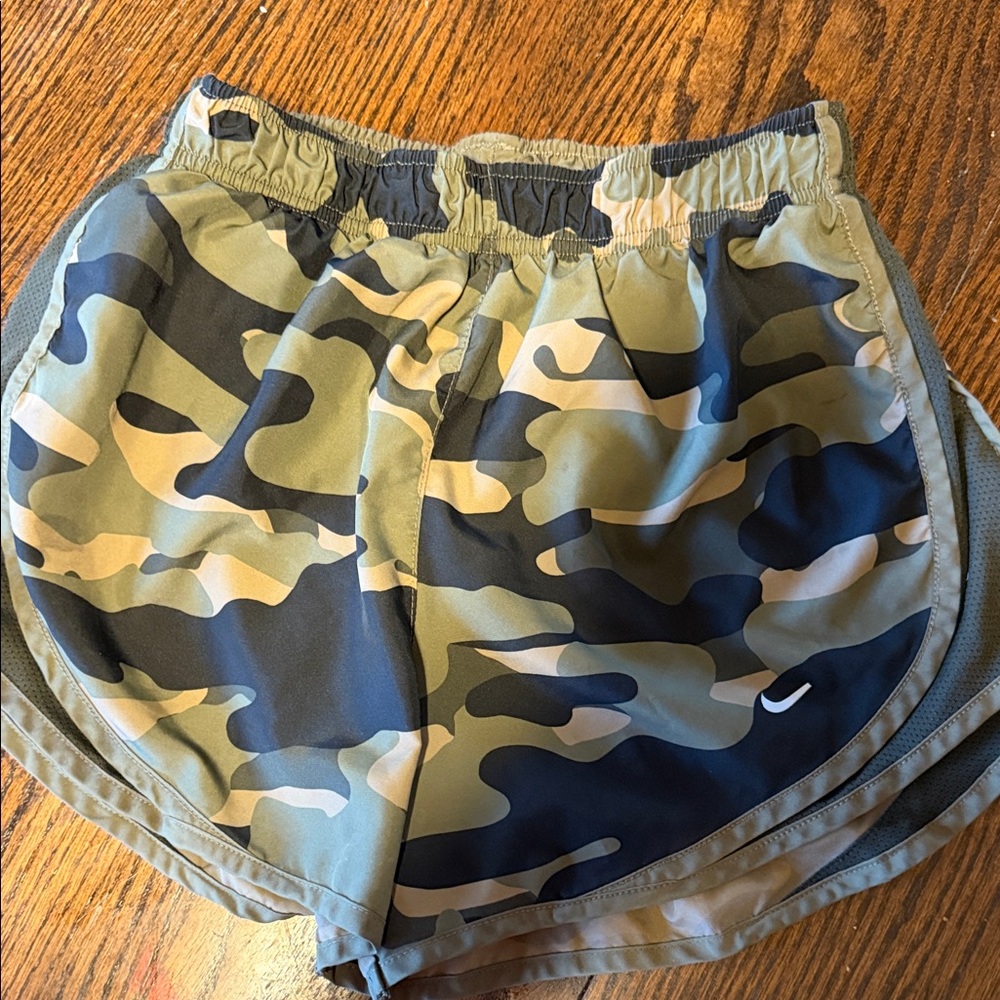 Nike Olive Dri-FIT Shorts